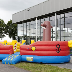 Springkussen Boot & Piraten XL