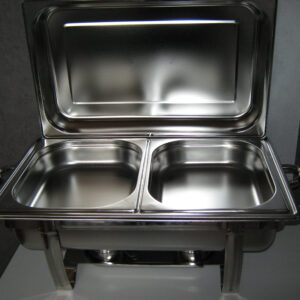 Losse halve bakken voor onze Chafingdishes