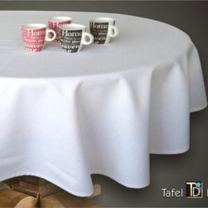 Round dining table 120cm & tablecloth