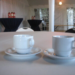 Coffee cup & saucer