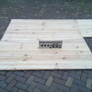Wooden flooring per m²