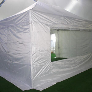 Sidewall set for premium PVC-coated pop-up gazebo 3m x 4.5m – white