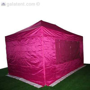 Sidewall set for premium PVC-coated pop-up gazebo 3m x 4.5m – pink