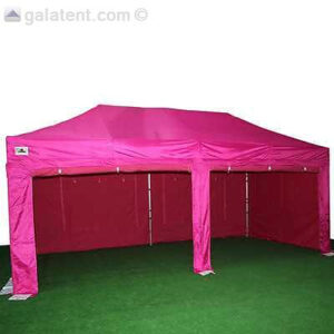 Sidewall set for premium PVC-coated pop-up gazebo 3m x 6m – pink