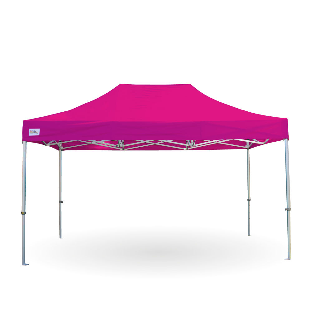 Premium PVC-coated pop-up gazebo 3m x 4.5m – pink